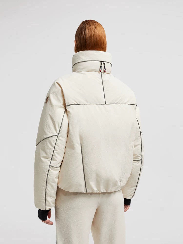 Moncler Men's And Women's Winter Fashion Casual High Neck Zipper Stand Up Collar Short Down Puffer Jacket Ski Down Coat Jacket #78773