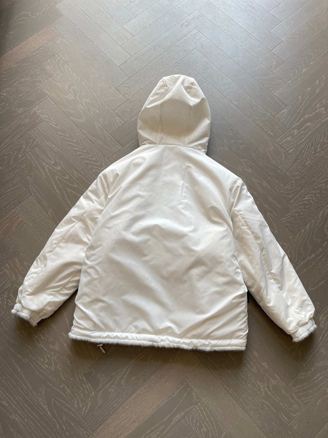 Prada White Reversible Aspen Jacket #336216