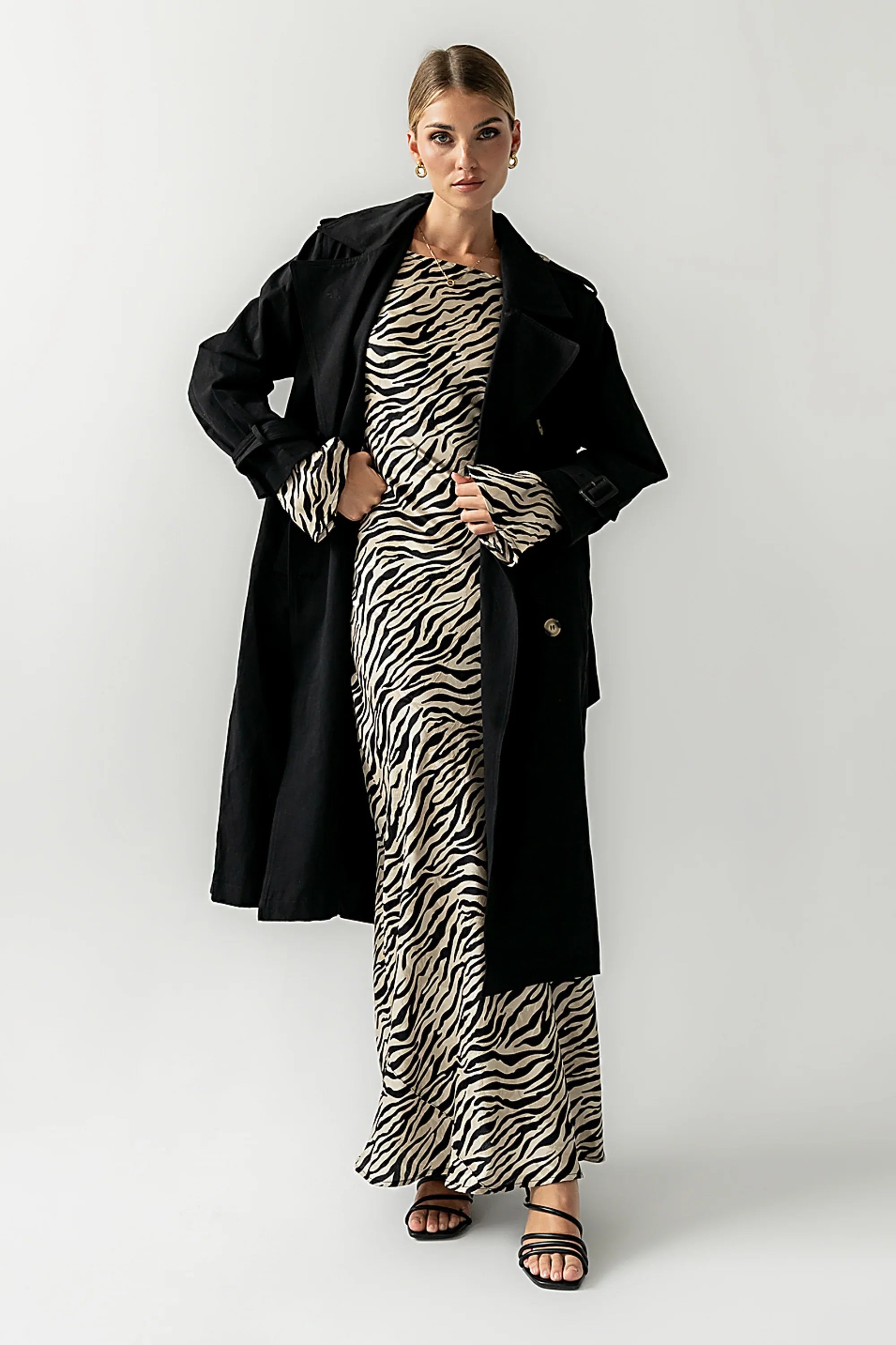 Melody Zebra Ultra Maxi Dress