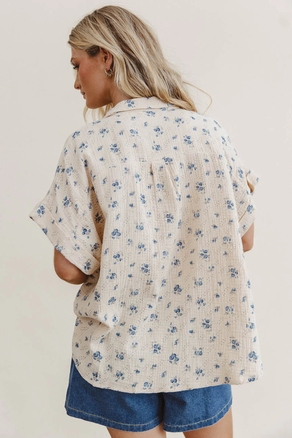 Nicoline Floral Button Up