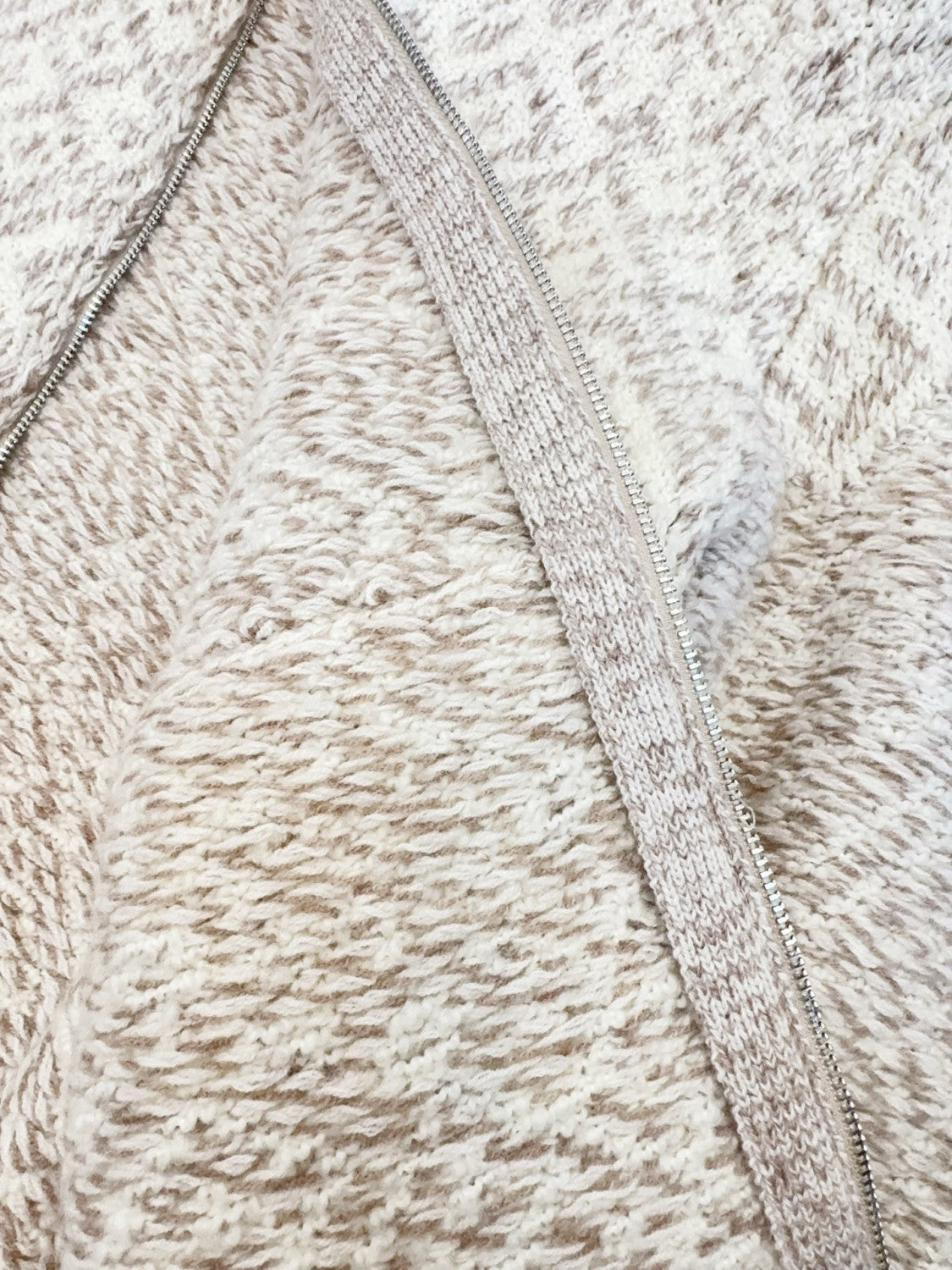 Loro Piana Paroo Bomber Sweater Cashmere White Beige#335464
