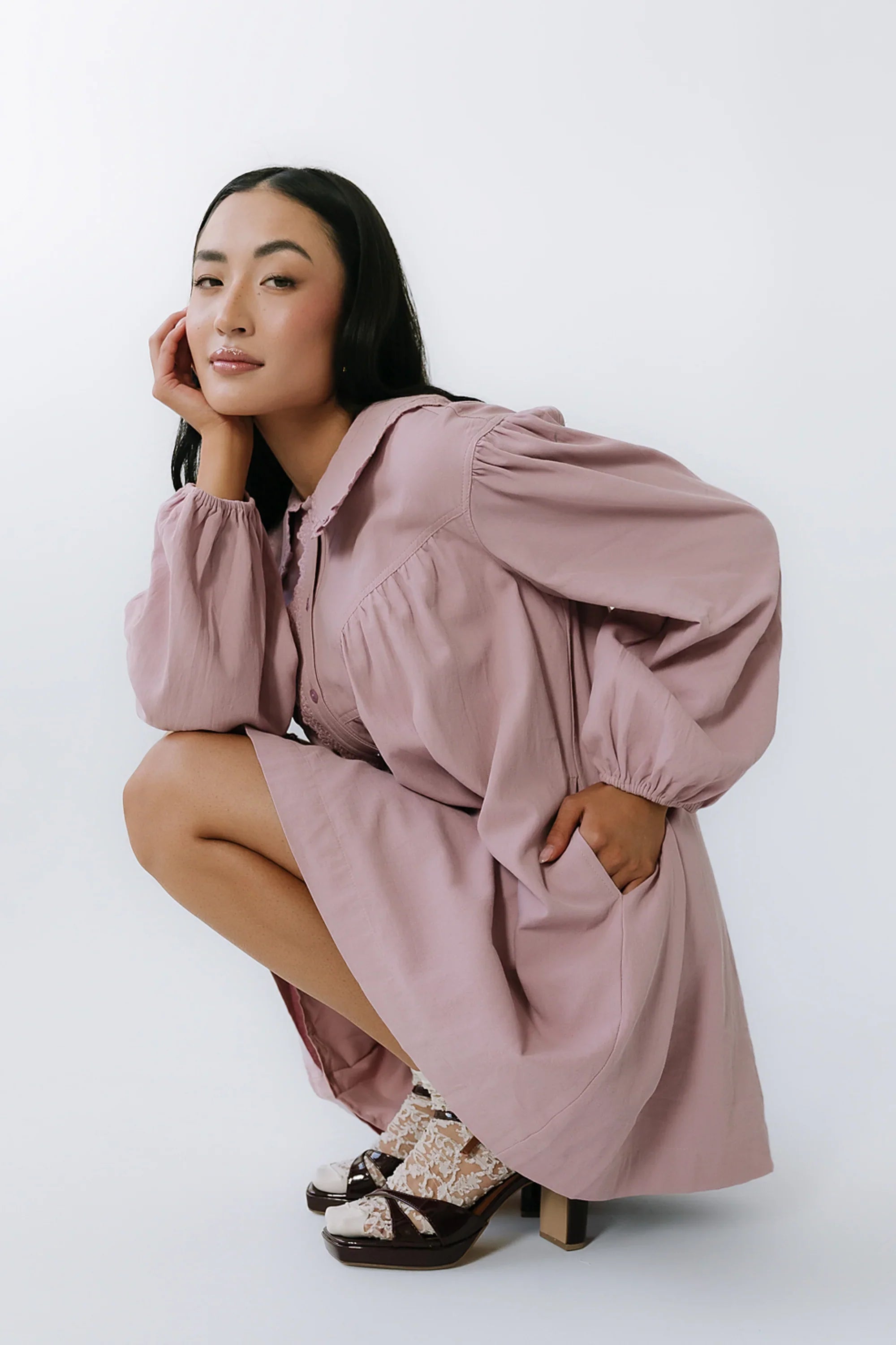 Bryce Baby Doll Dress
