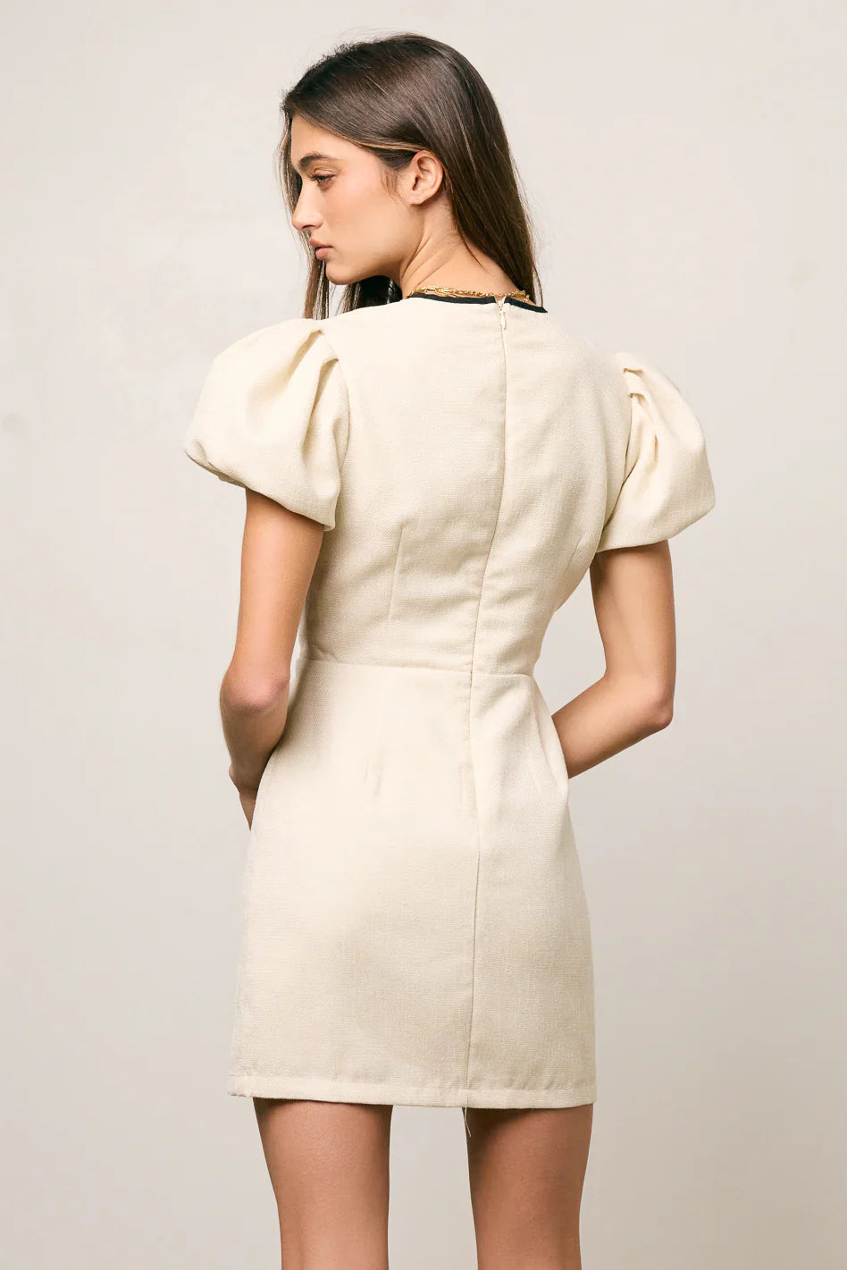 Laura Bow Mini Dress