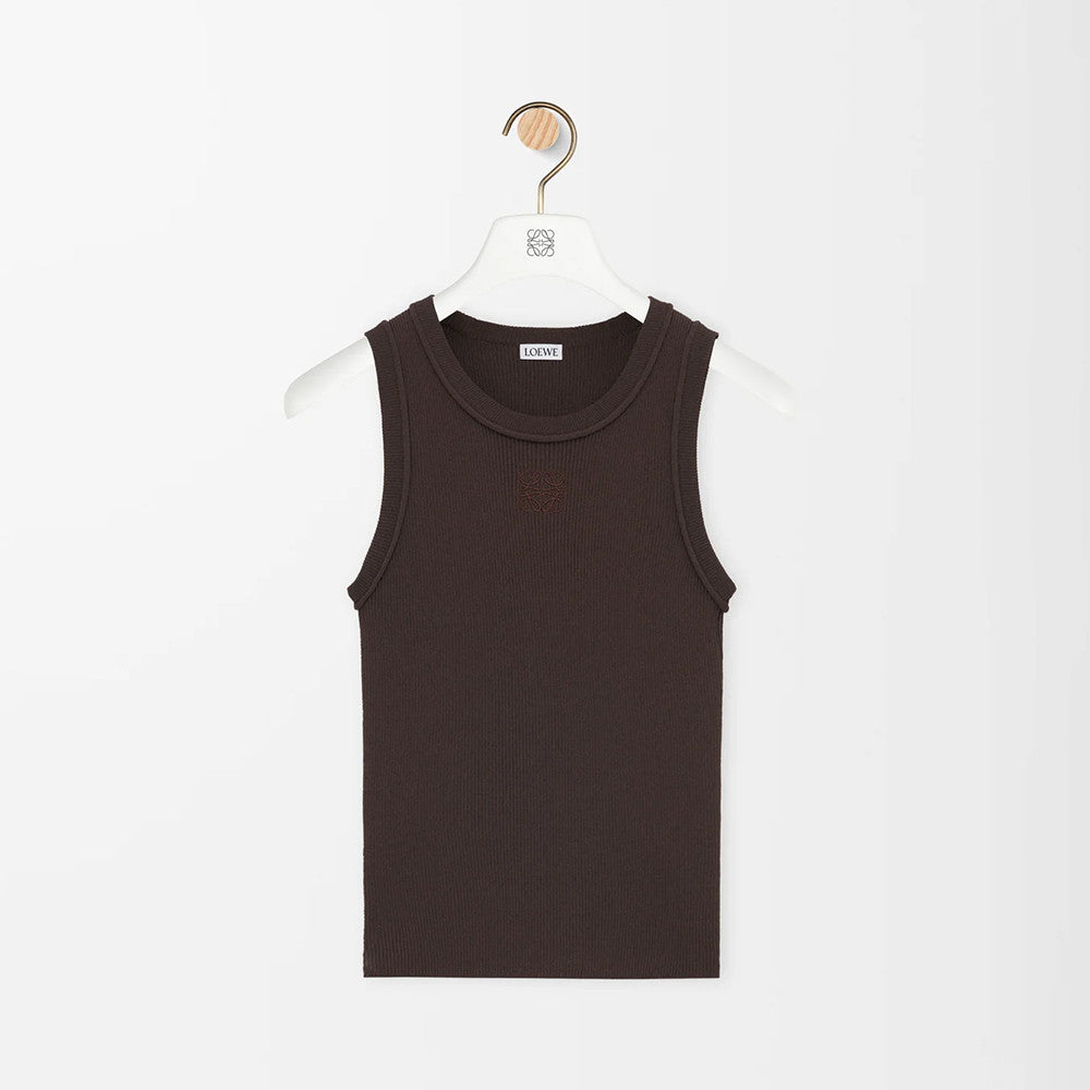 Loewe Anagram Tank Top in Stretch Viscose #336936
