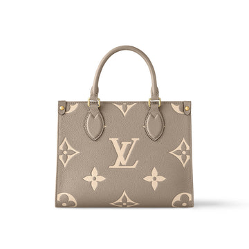Louis Vuitton OnTheGo PM Bicolor Monogram Empreinte Leather Women's Handbags #333041