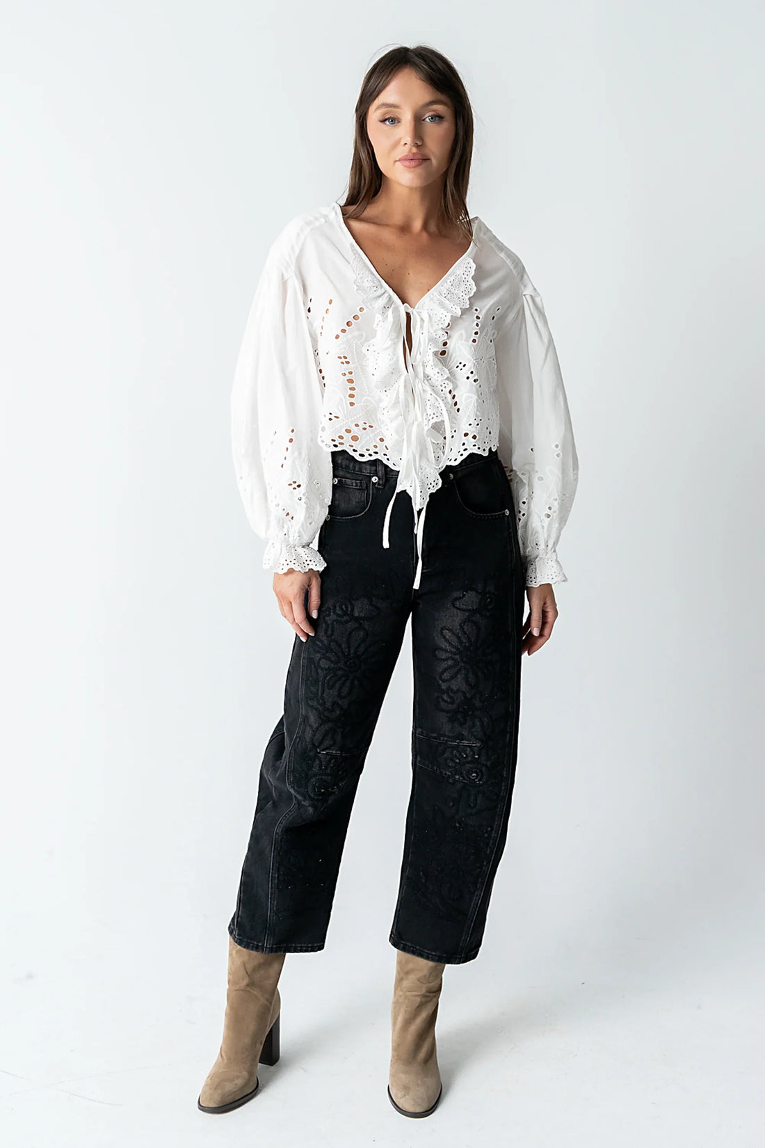Lettie Embroidered Blouse