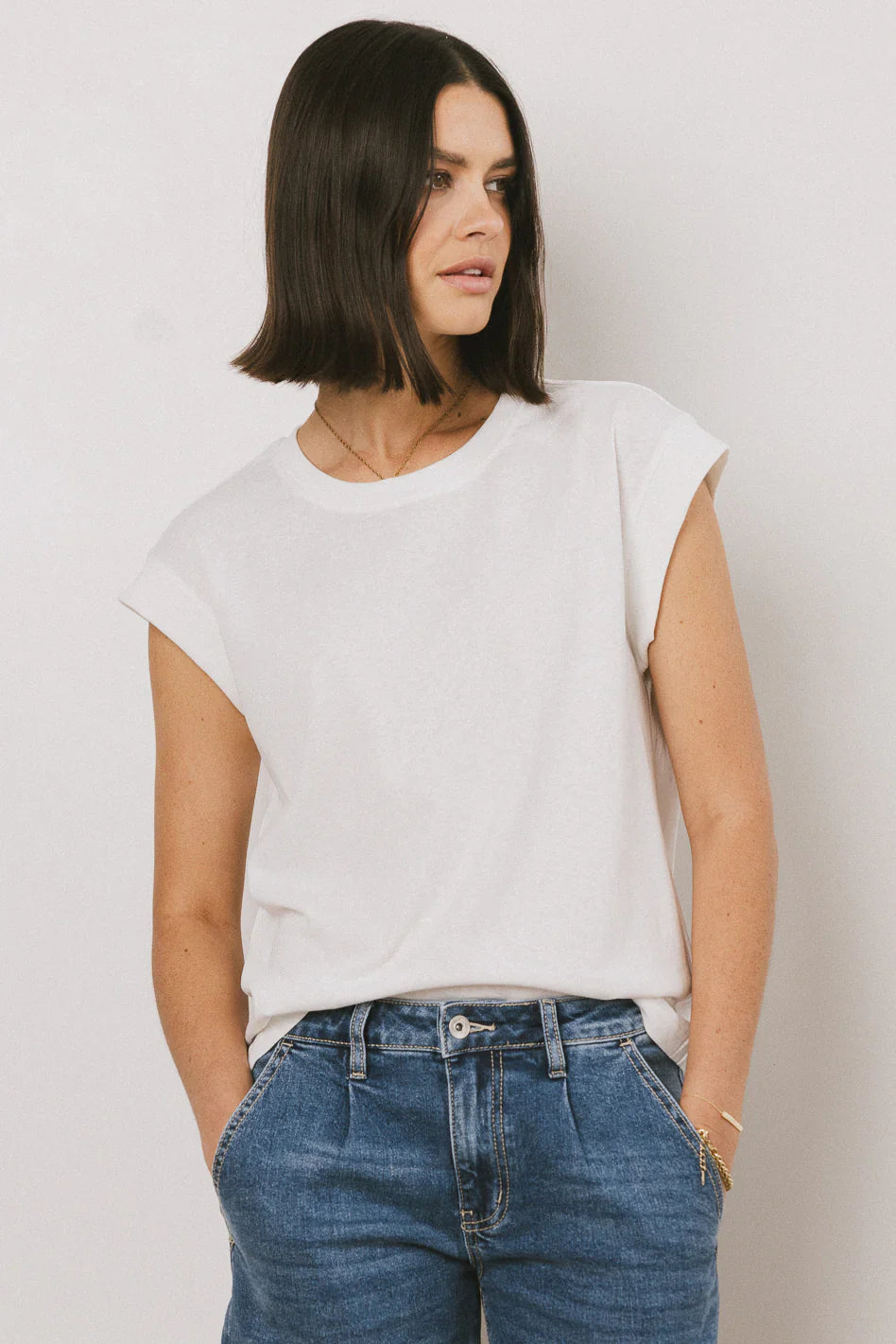 Arlo Top in White