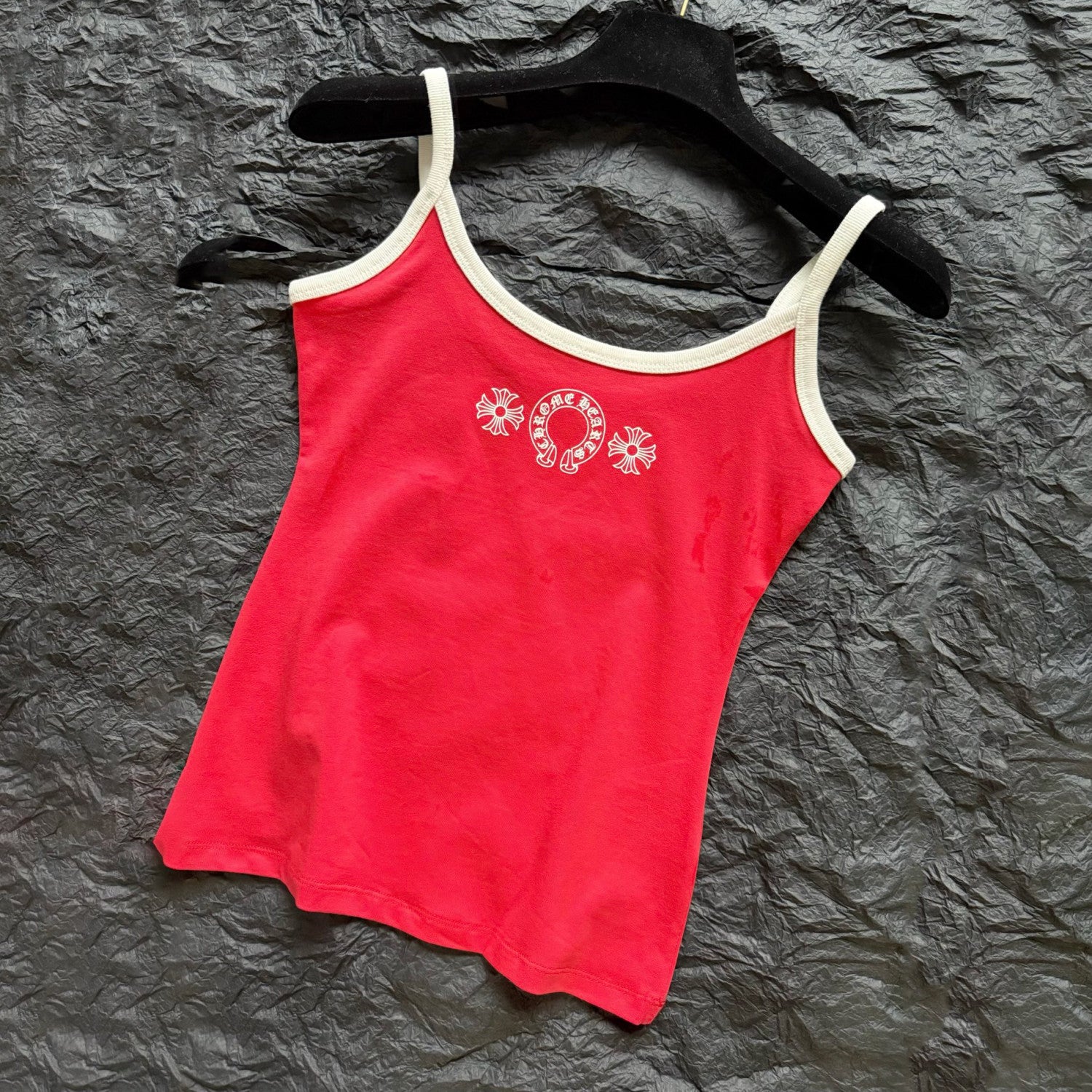Chrome Hearts Women's Summer Fashion Casual Solid Color Logo Pattern Printed Pullover Tank Top Vest #78336