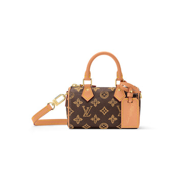LOUIS VUITTON Nano Speedy Monogram Canvas Bags M27610 #377234