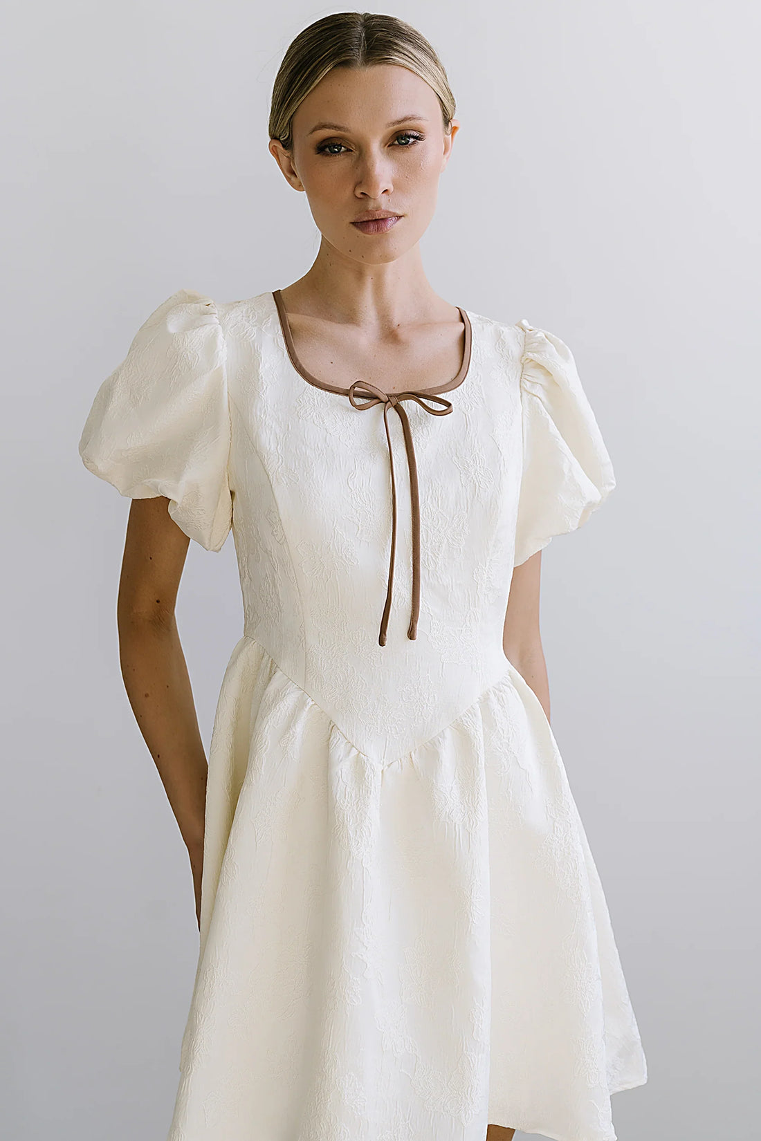 Mazie Textured Mini Dress