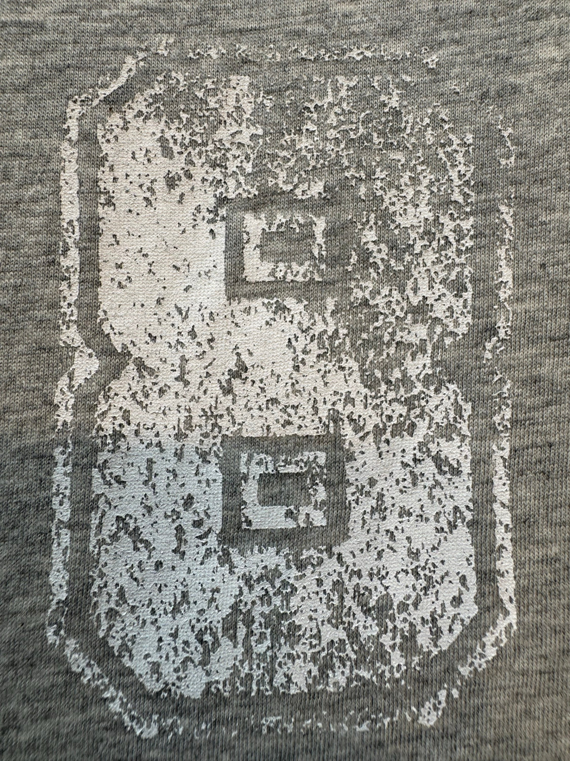 DIOR T-Shirt Gray and White Cotton Jersey #377461