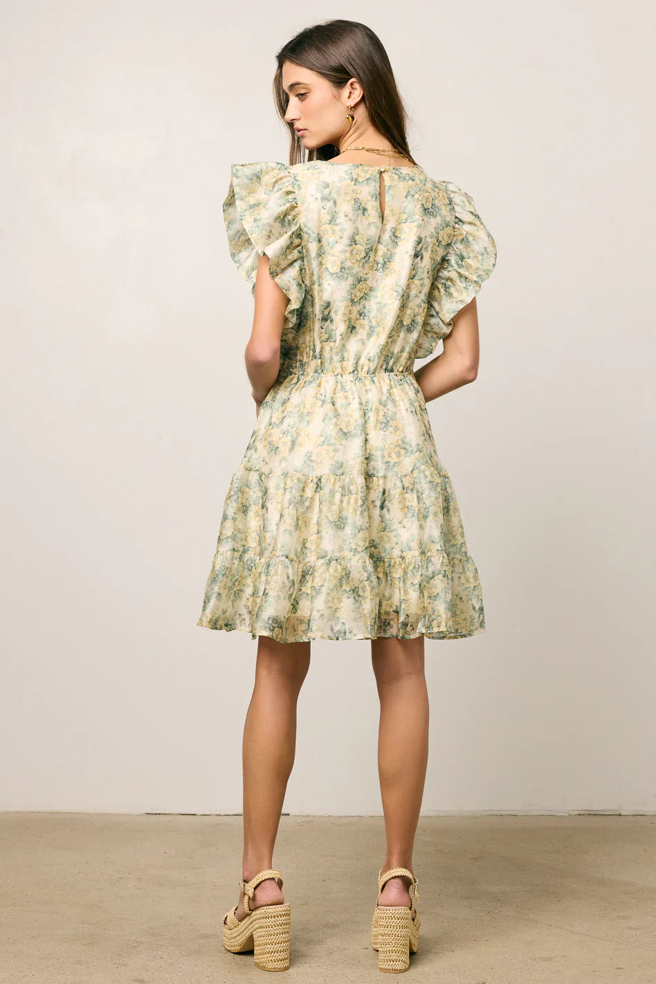 Katrina Ruffled Mini Dress