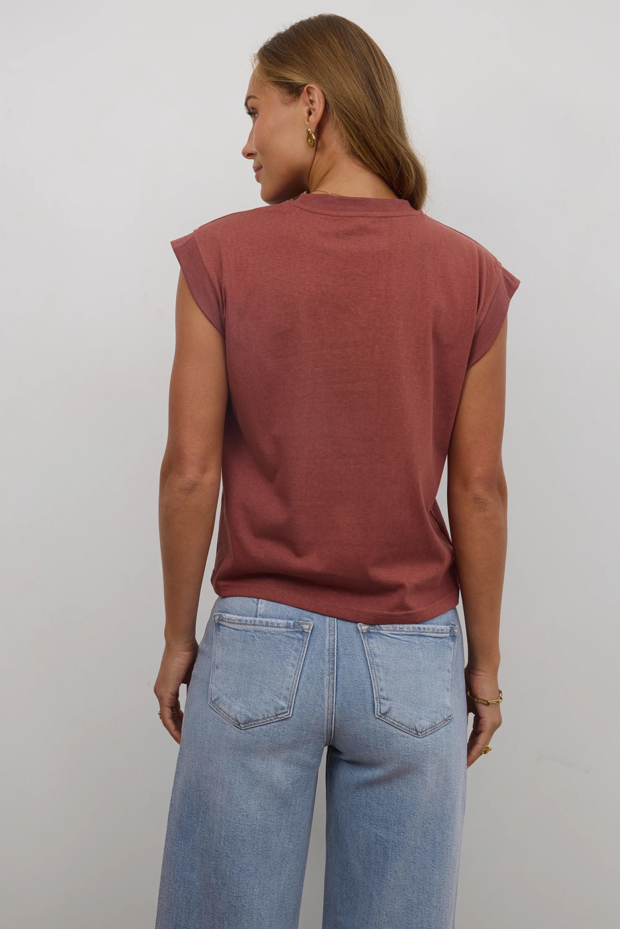 Arlo Top in Brick