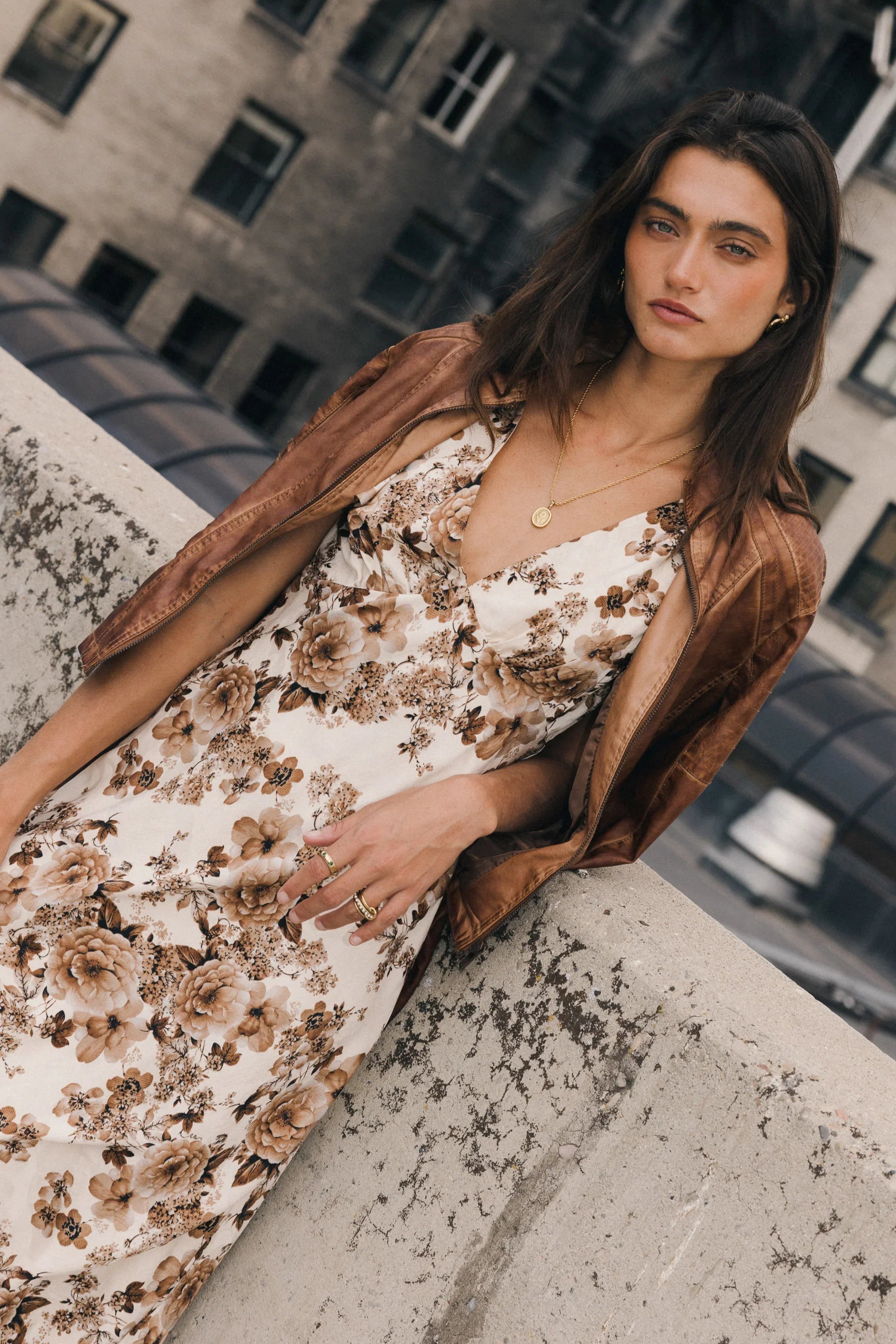 Isabella Floral Maxi Dress