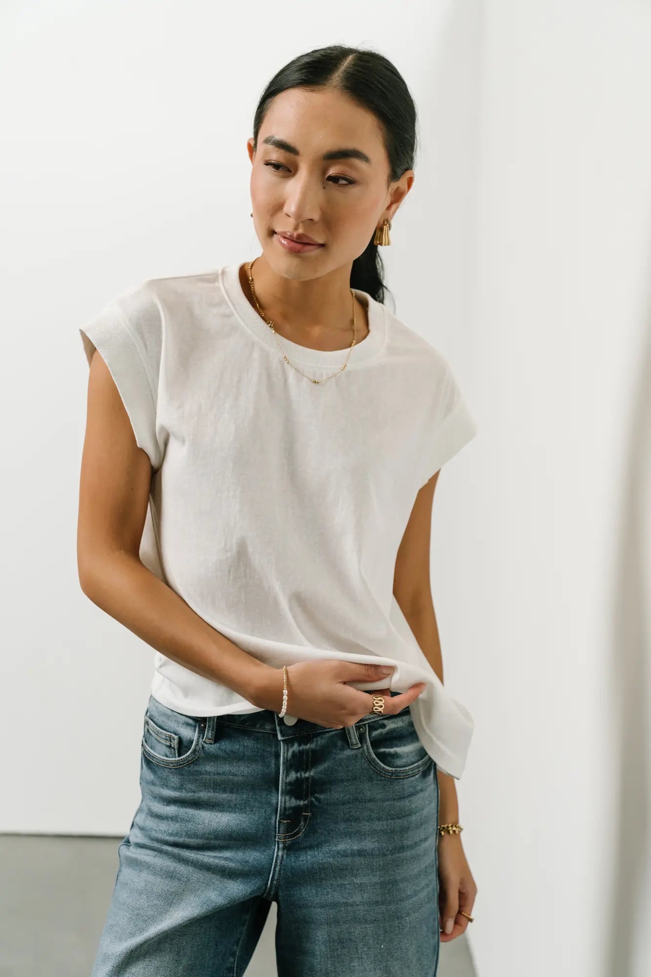 Arlo Top in White