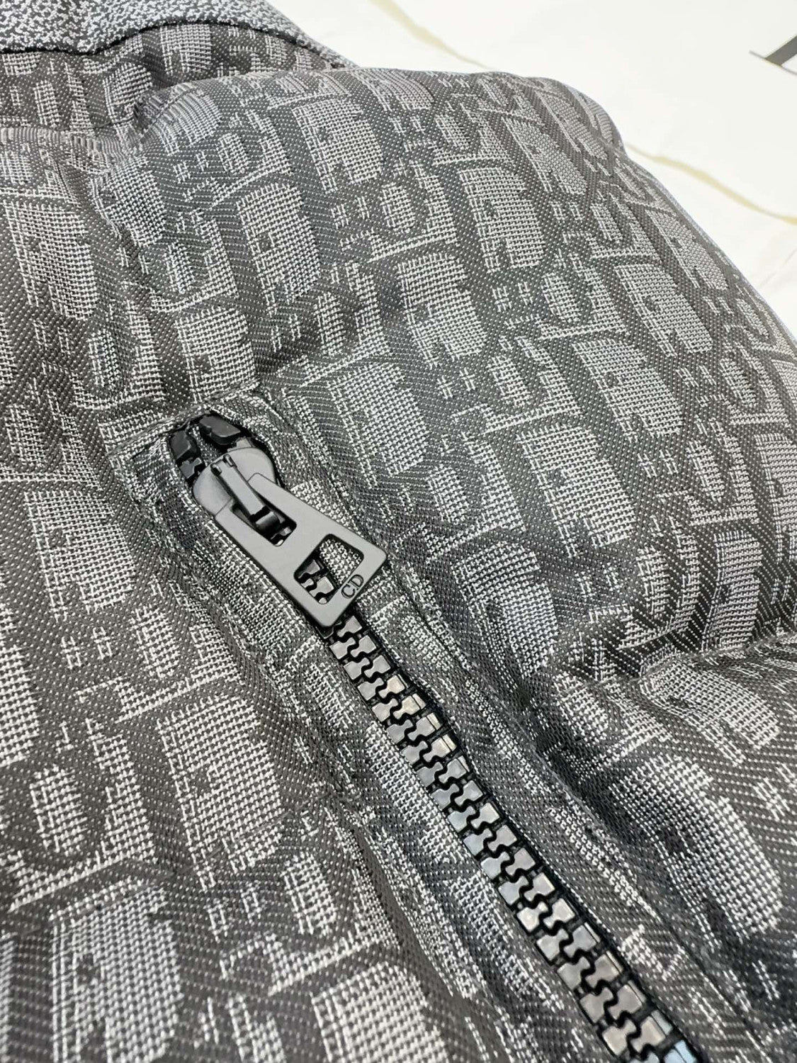 Dior 25FW Oblique Jacquard Ski Series Cotton Vest Back Logo Jacquard Webbing #333043