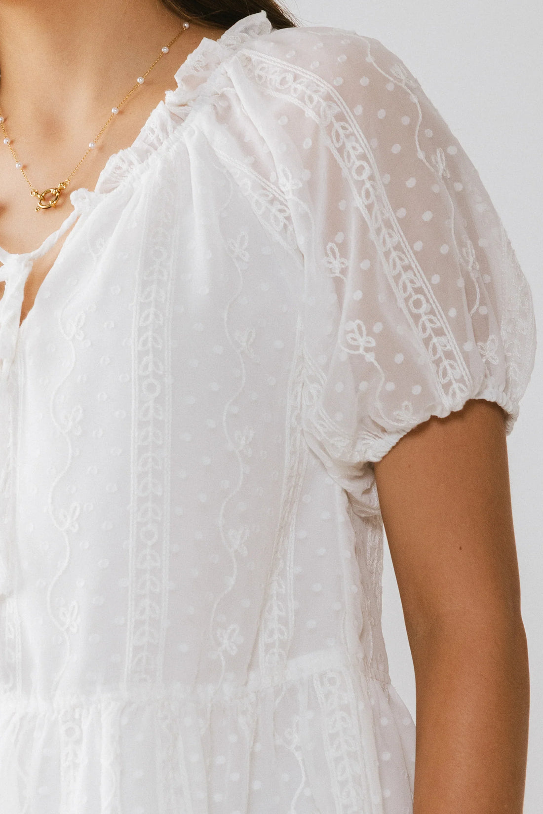 Melina Embroidered Blouse