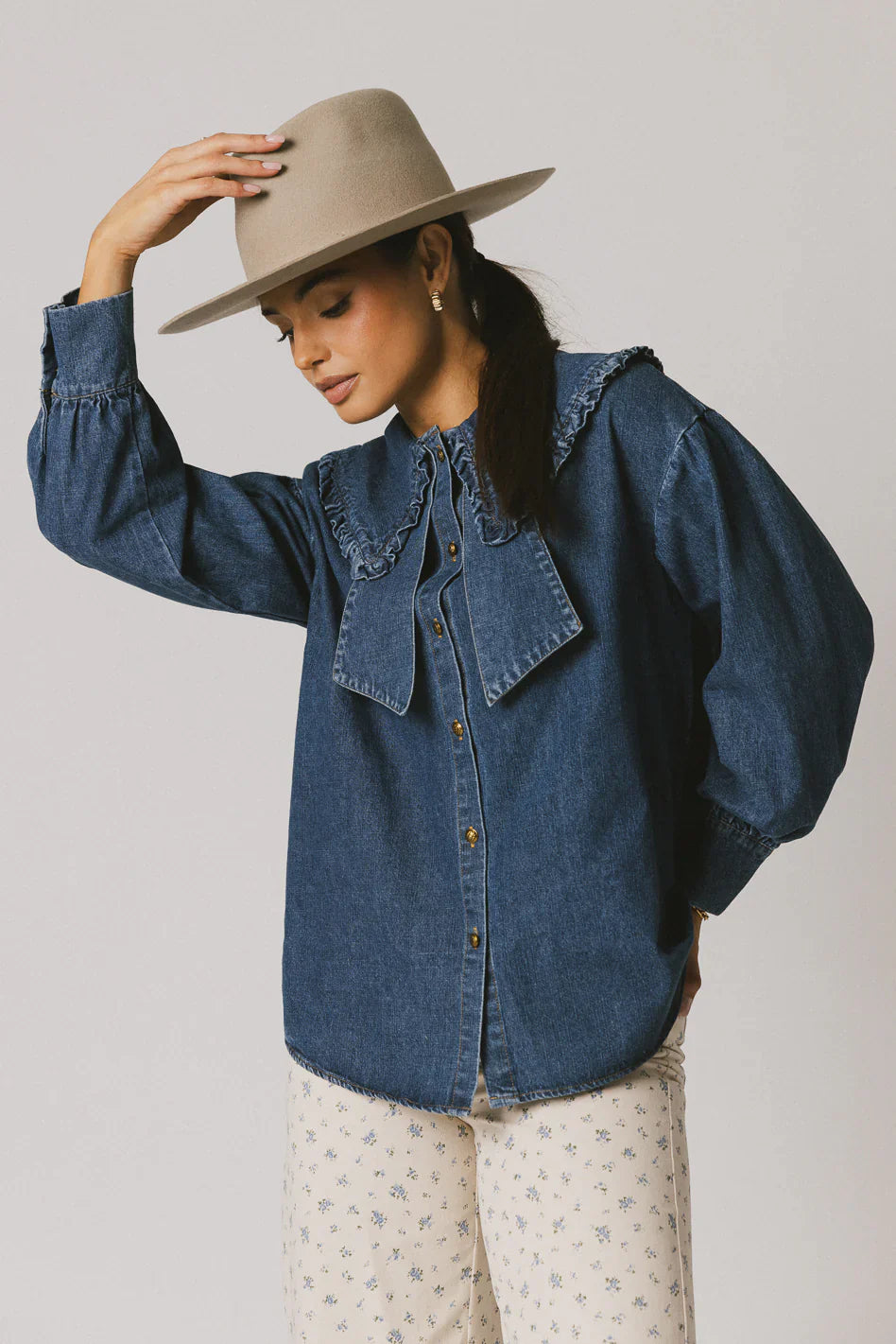 Mannie Collared Button Up