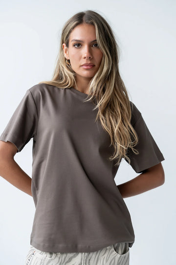 Chance Tee in Brown