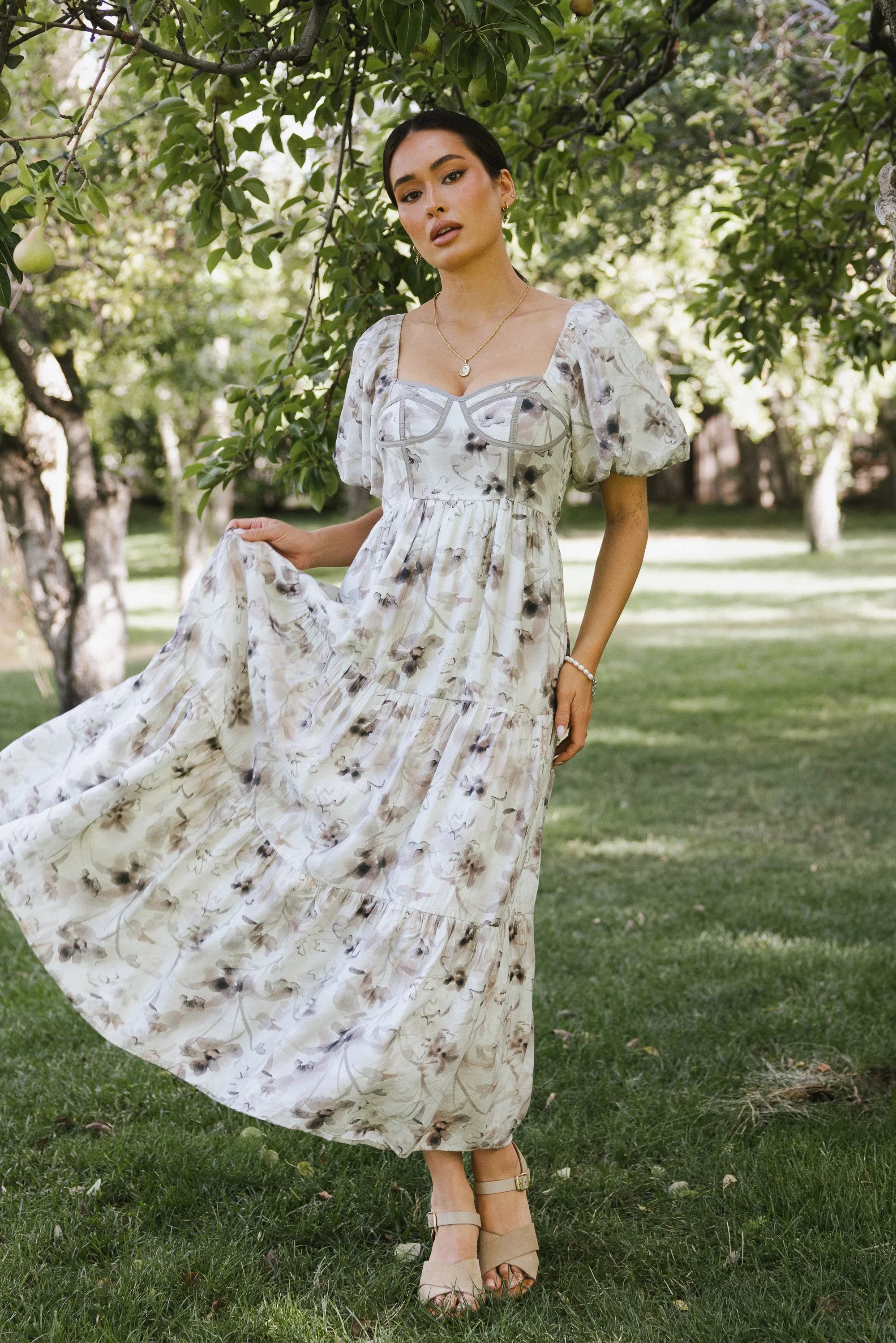 Gaudria Floral Maxi Dress