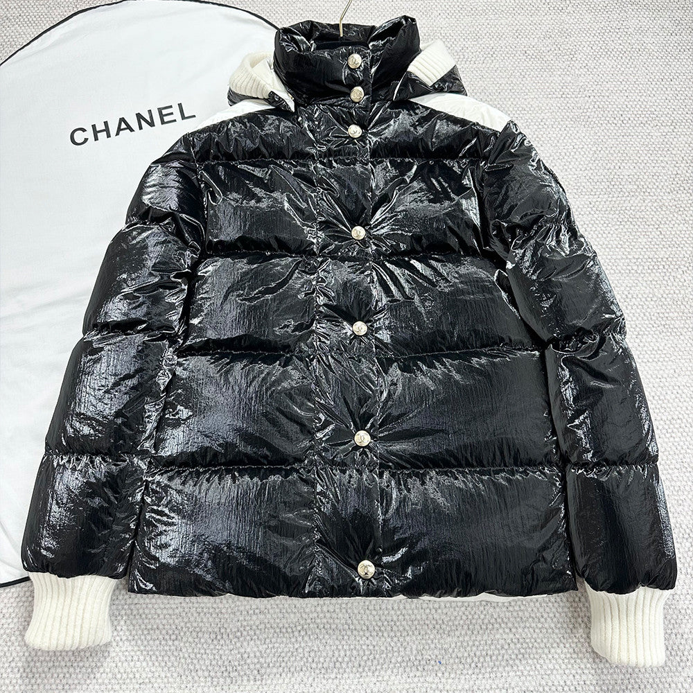 Chanel Top-Quality Version Down jacket Mixed Fiber #333761