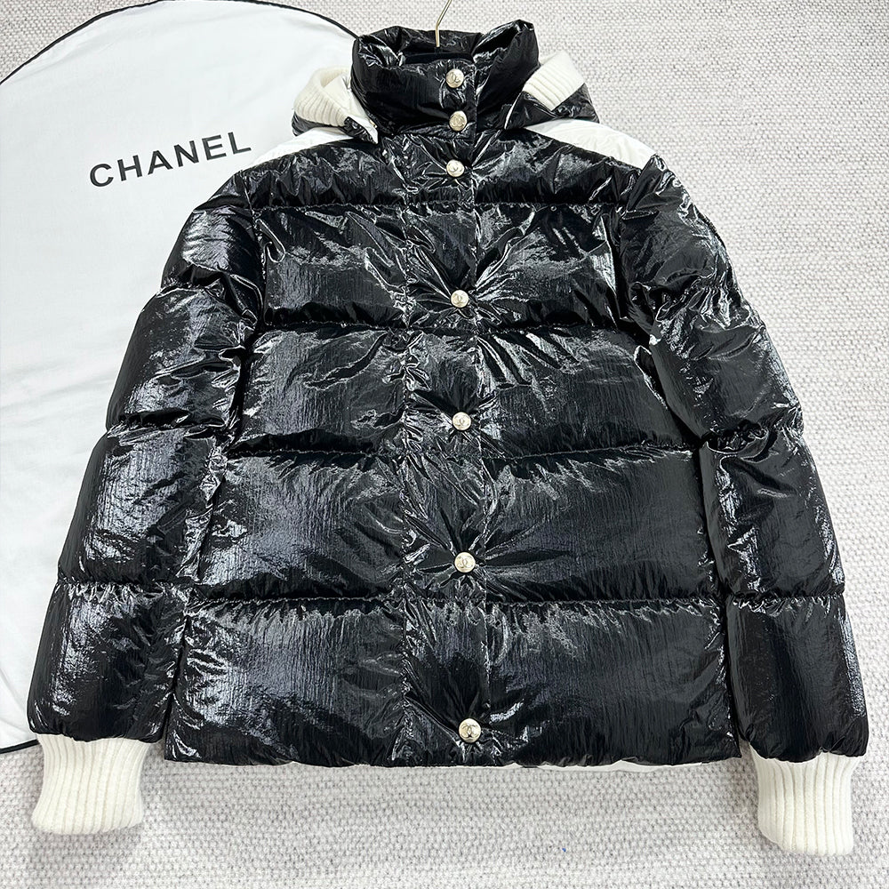 Chanel Top-Quality Version Down jacket Mixed Fiber #333761