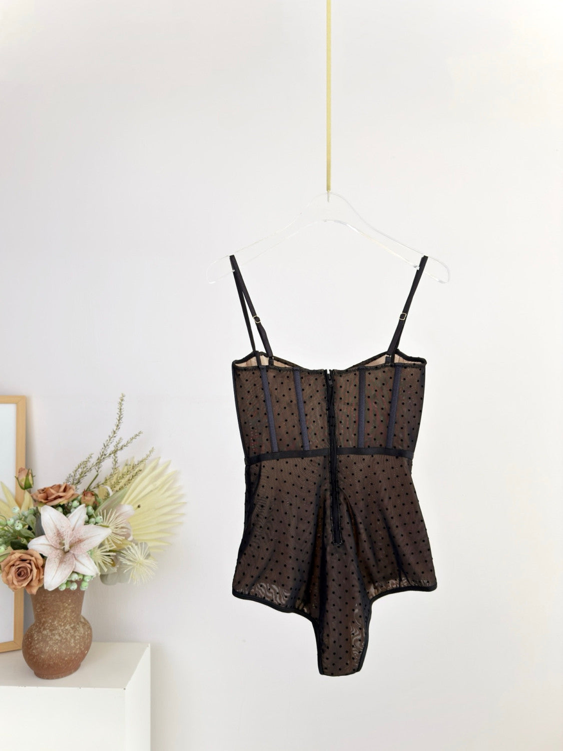 Zimmermann Dot Bodysuit Black #336152