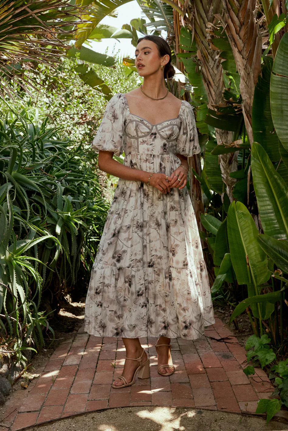 Gaudria Floral Maxi Dress