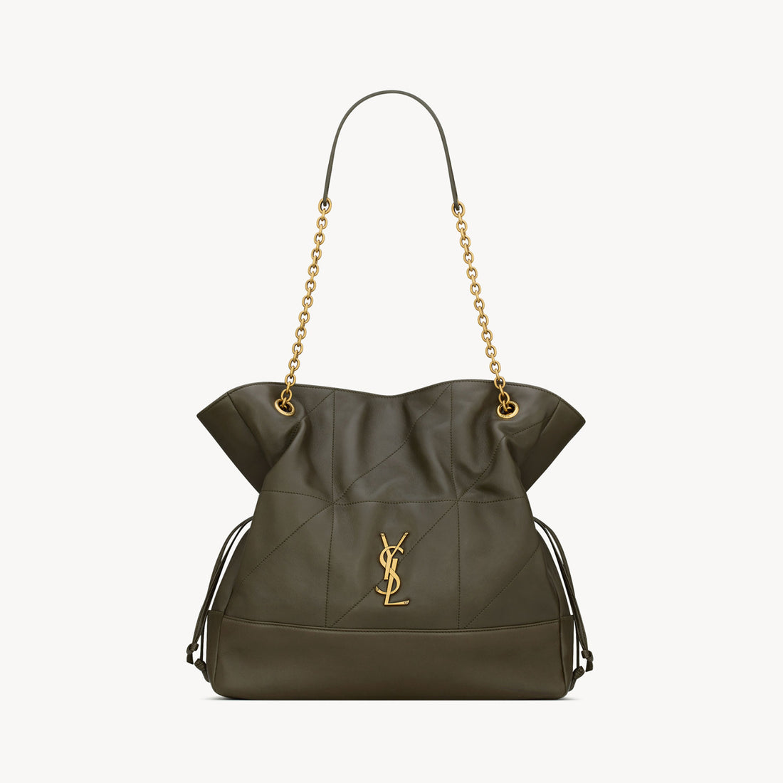 SAINT LAURENT JAMIE Women's Solid Color Suede Leather Chain Shoulder Strap Shopping Bag Shoulder Bags #75511