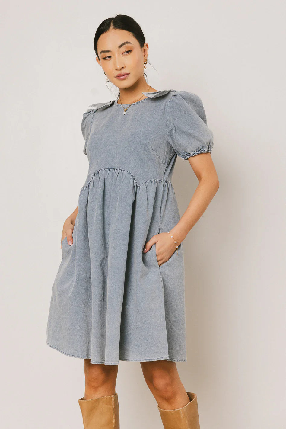 Archer Denim Mini Dress