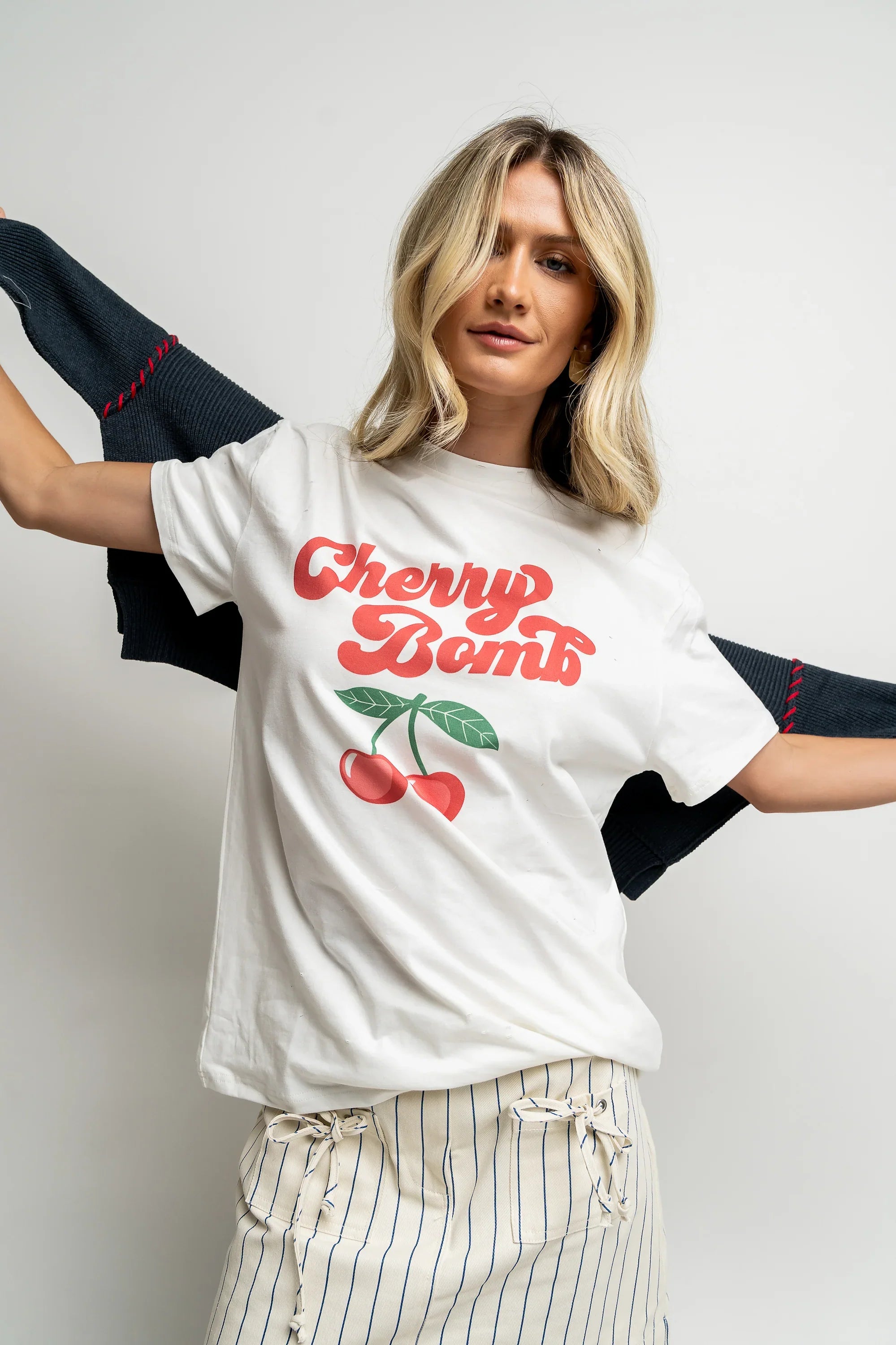Cherry Bomb Graphic Tee