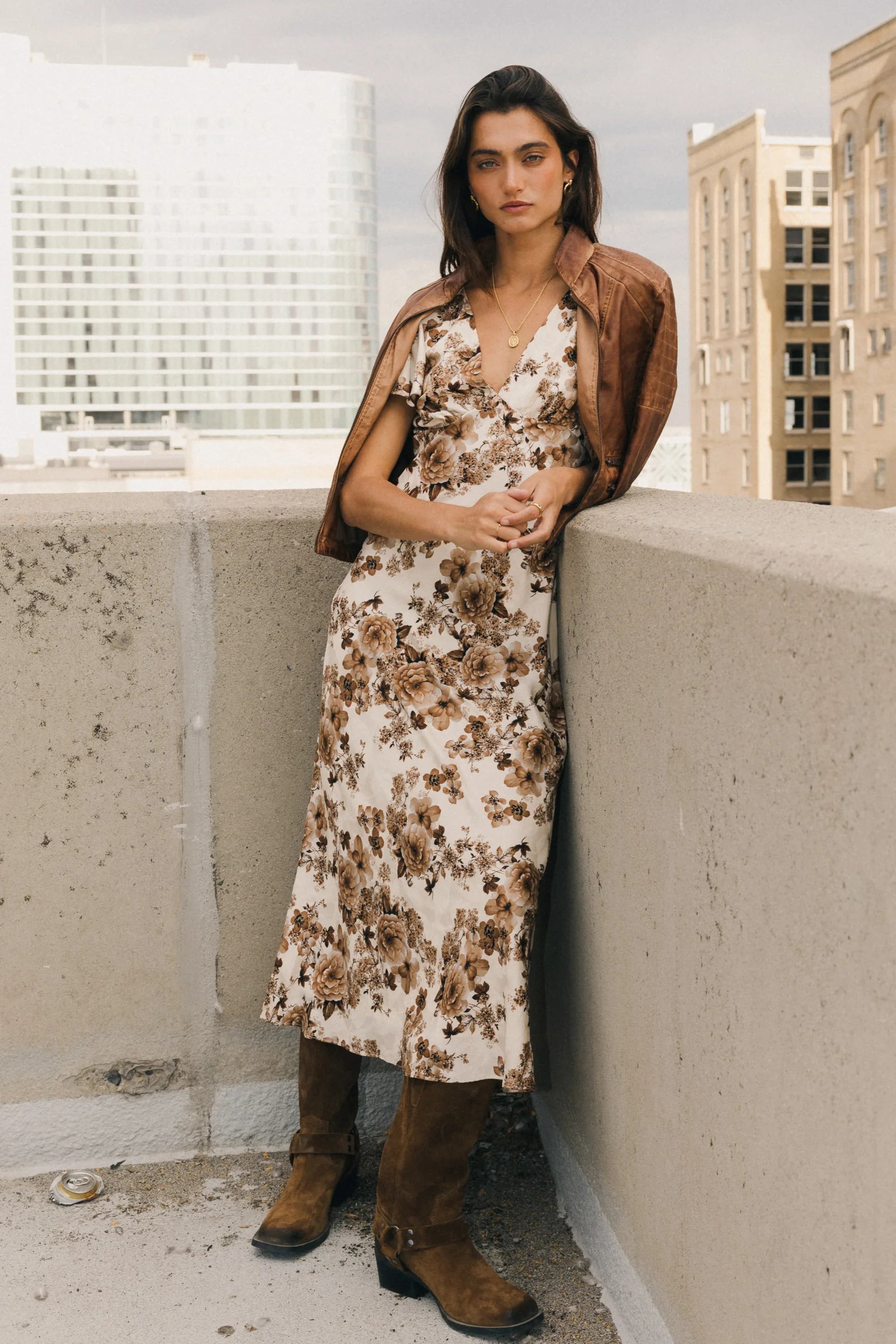 Isabella Floral Maxi Dress