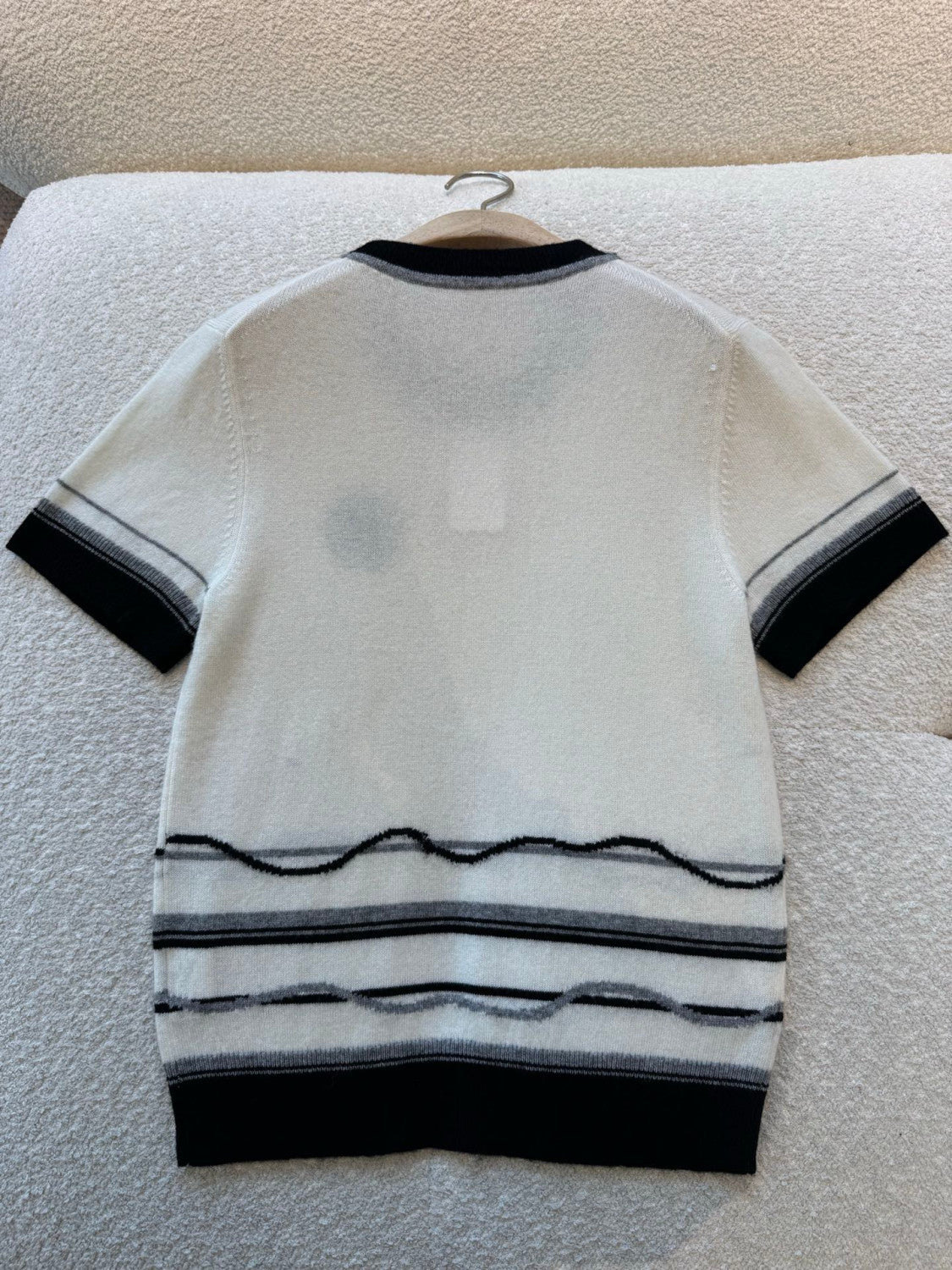 Herm¨¨s Ex-Libris short-sleeve sweater #377273