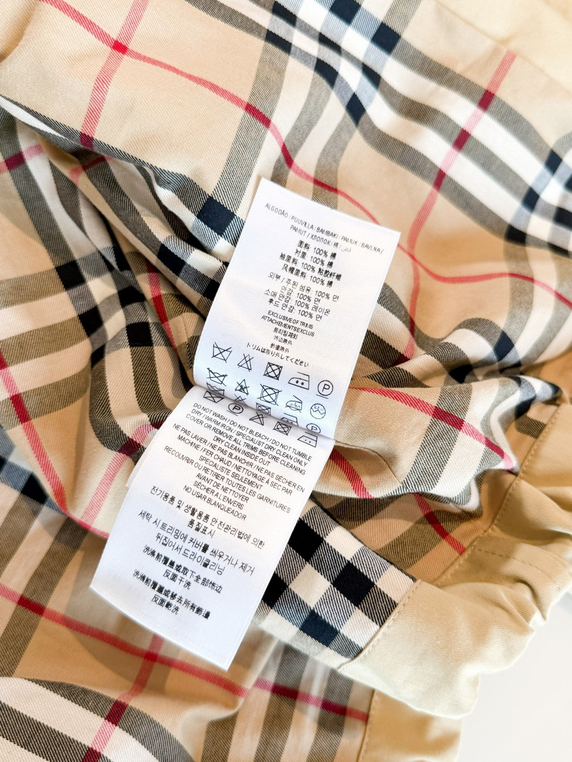 Burberry Women's Spring/Summer Casual Fashion Solid Color Hooded Zipper Checkered Cotton Fabric Waist Cinching Design Short Jacket #78341