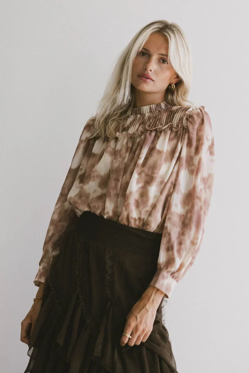 Kennedy Pleated Blouse