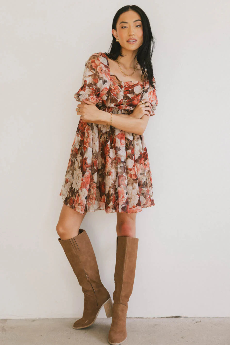 Jackee Floral Mini Dress