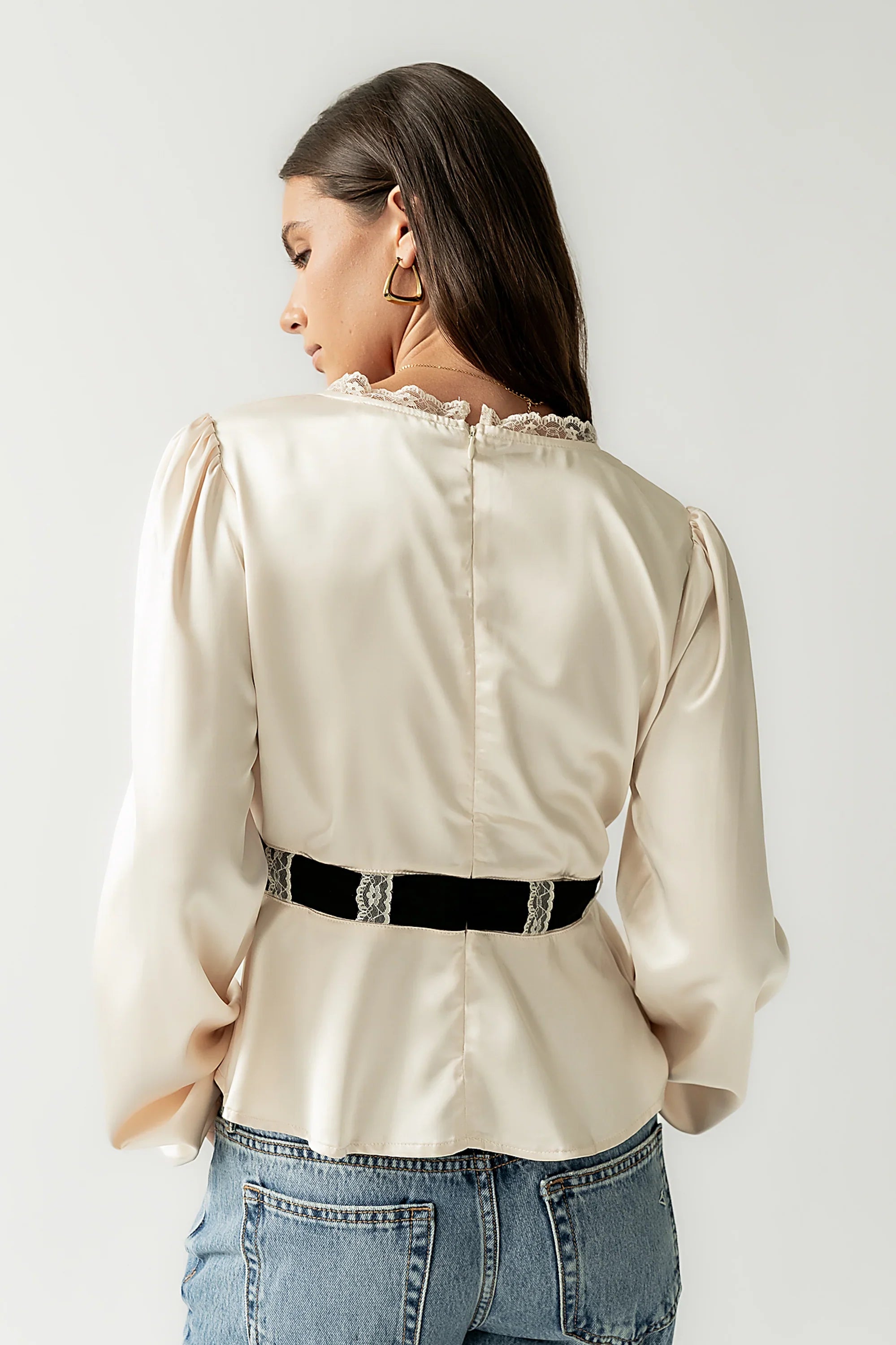 Margot Satin Blouse