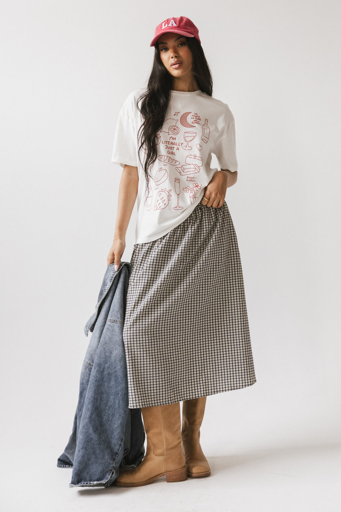 Just A Girl Graphic Tee