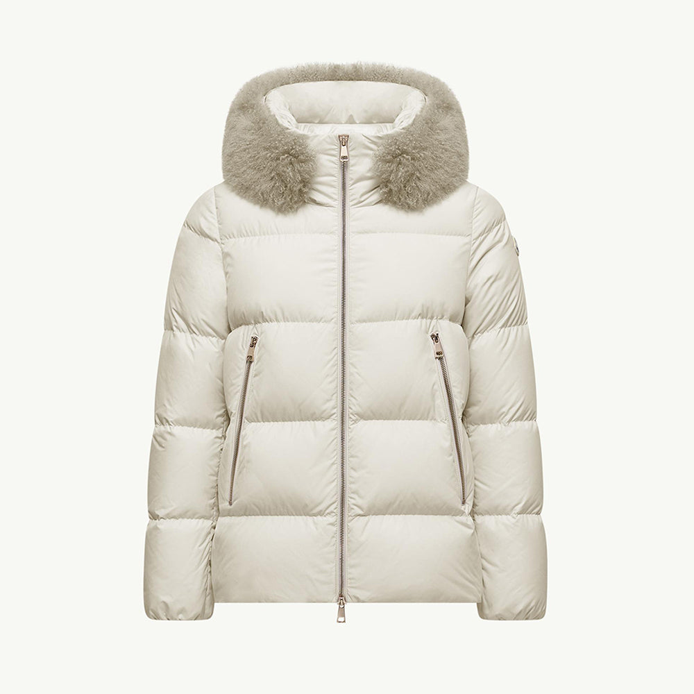 Moncler Laichefur Women's Hooded Short Down Jacket #336080