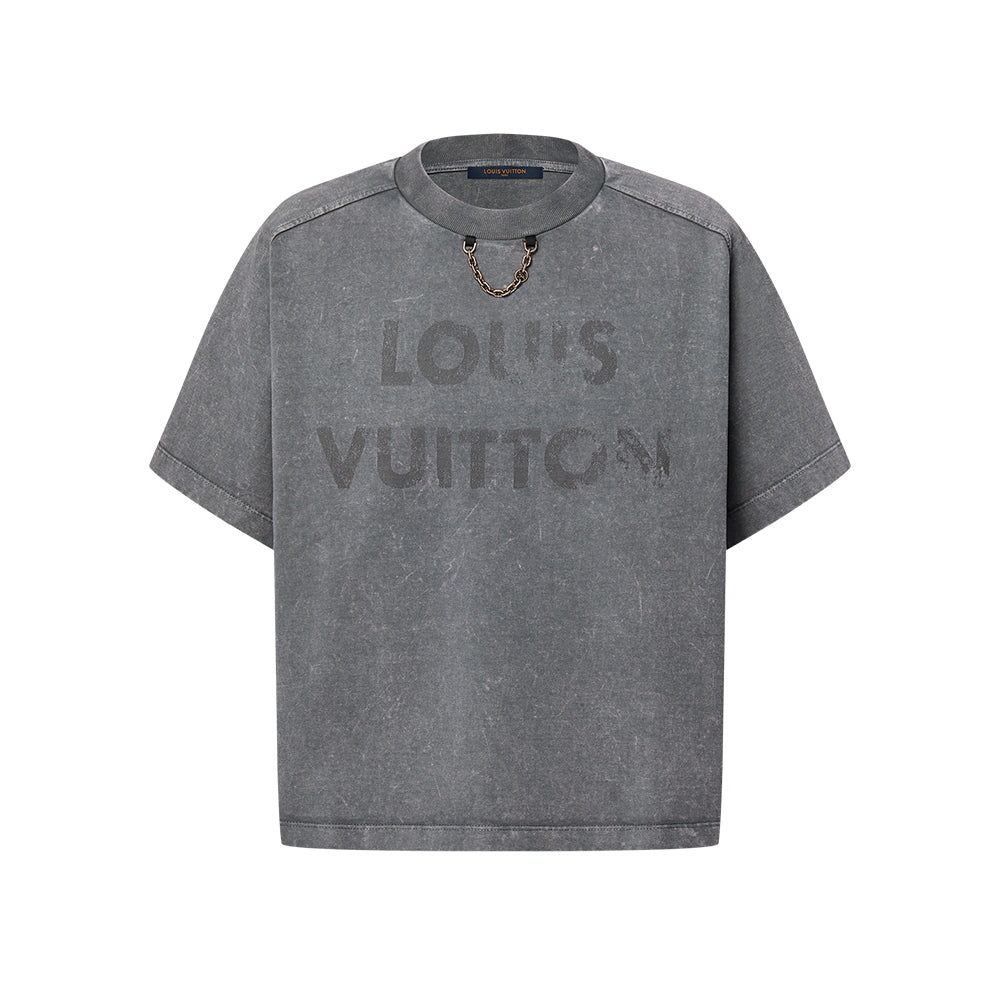Louis Vuitton Vintage Effect T-shirt Shorts #317096