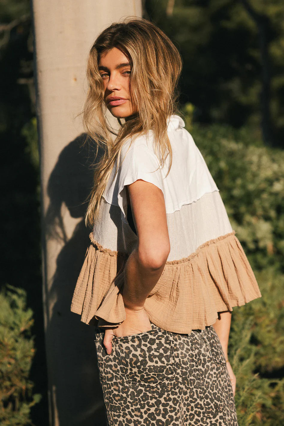 Lainey Contrast Top