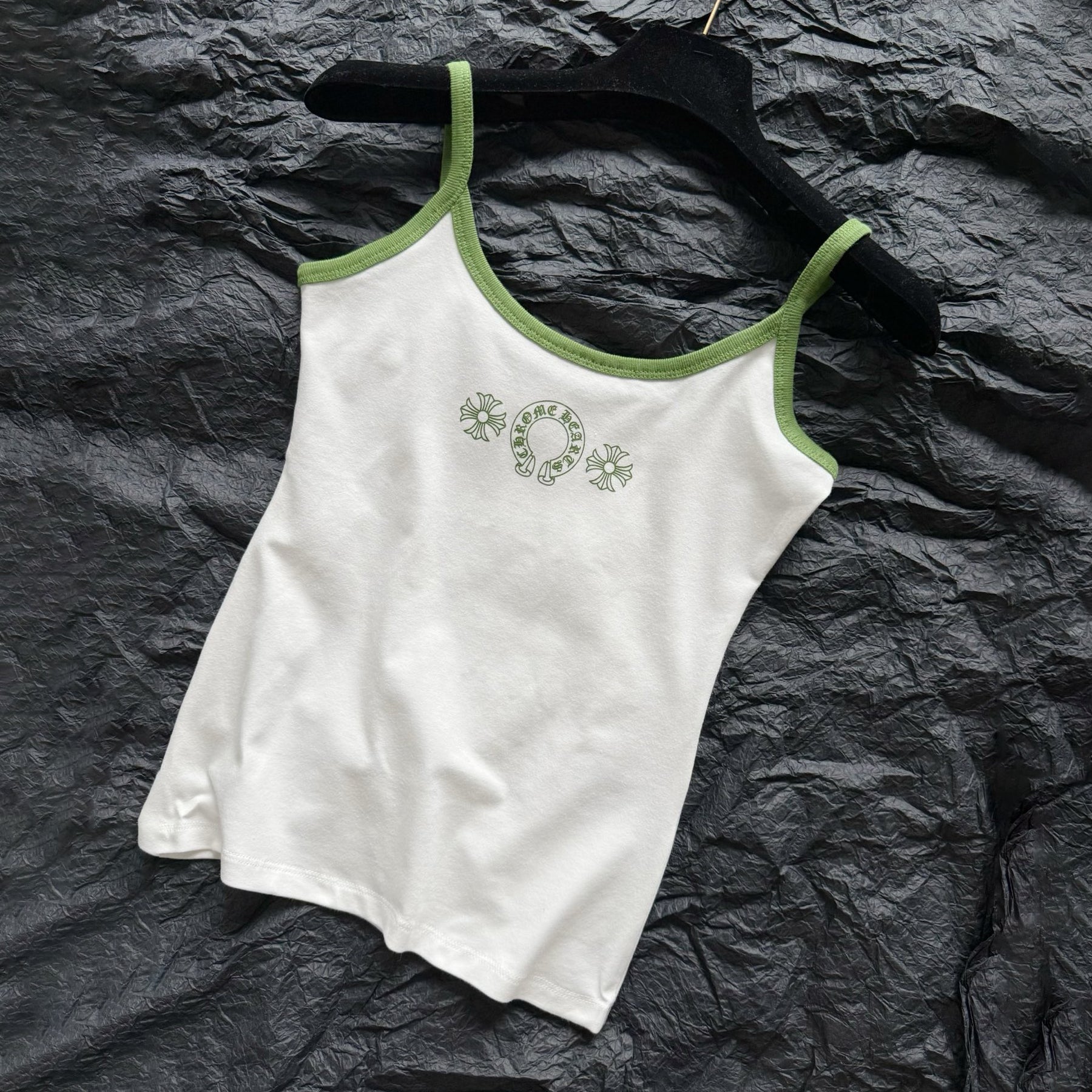 Chrome Hearts Women's Summer Fashion Casual Solid Color Logo Pattern Printed Pullover Tank Top Vest #78336
