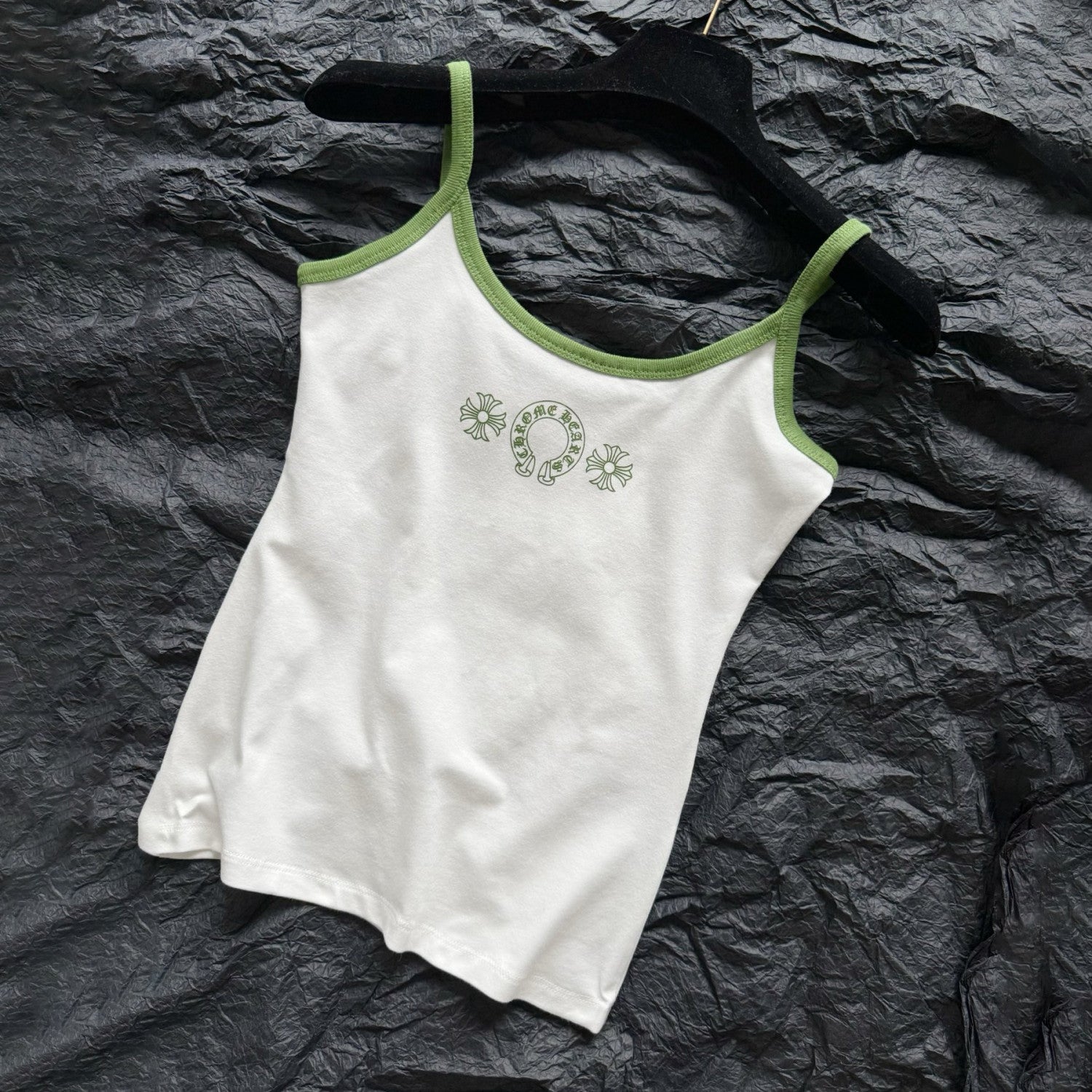 Chrome Hearts Women's Summer Fashion Casual Solid Color Logo Pattern Printed Pullover Tank Top Vest #78336