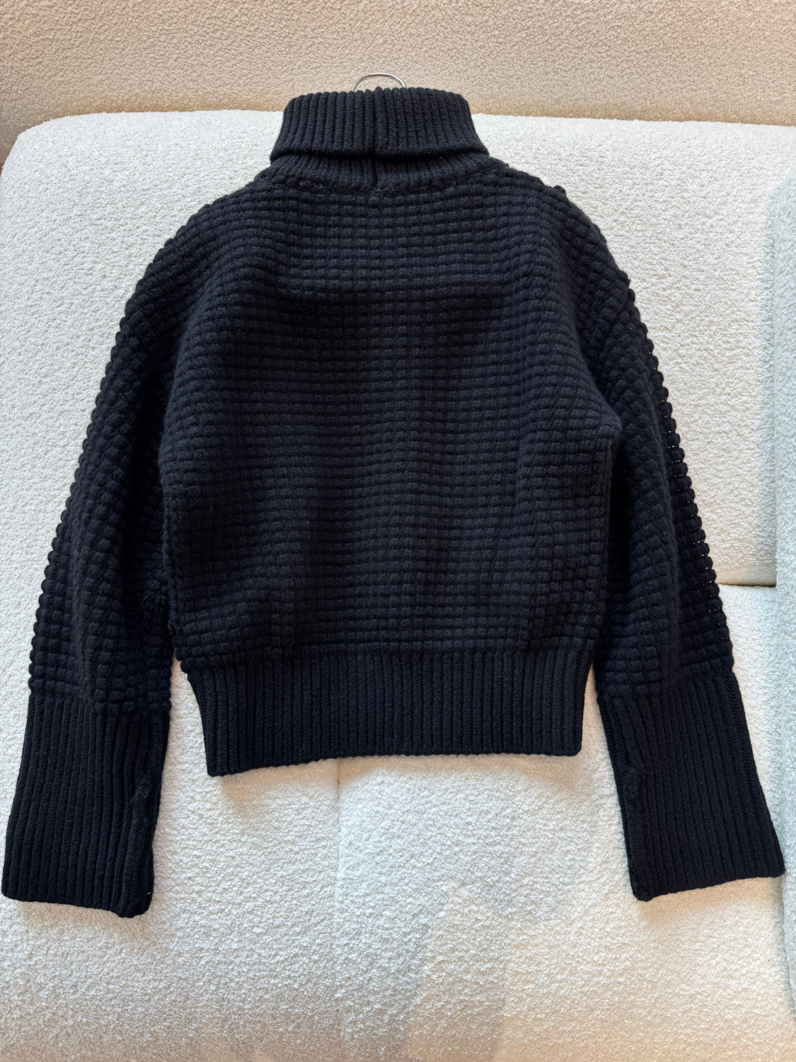 Herm¨¨s Women's 3D Embellished Knitted Turtleneck Sweater #328888