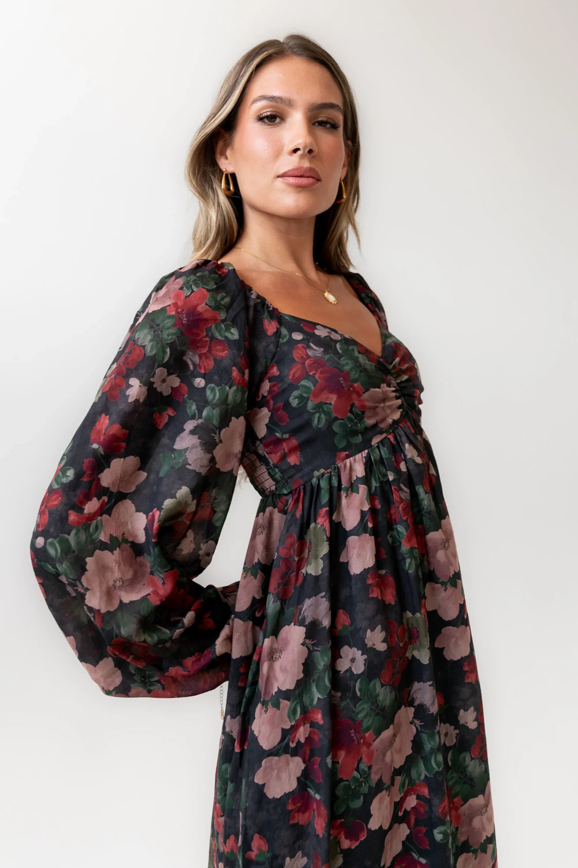 Jennifer Floral Maxi Dress
