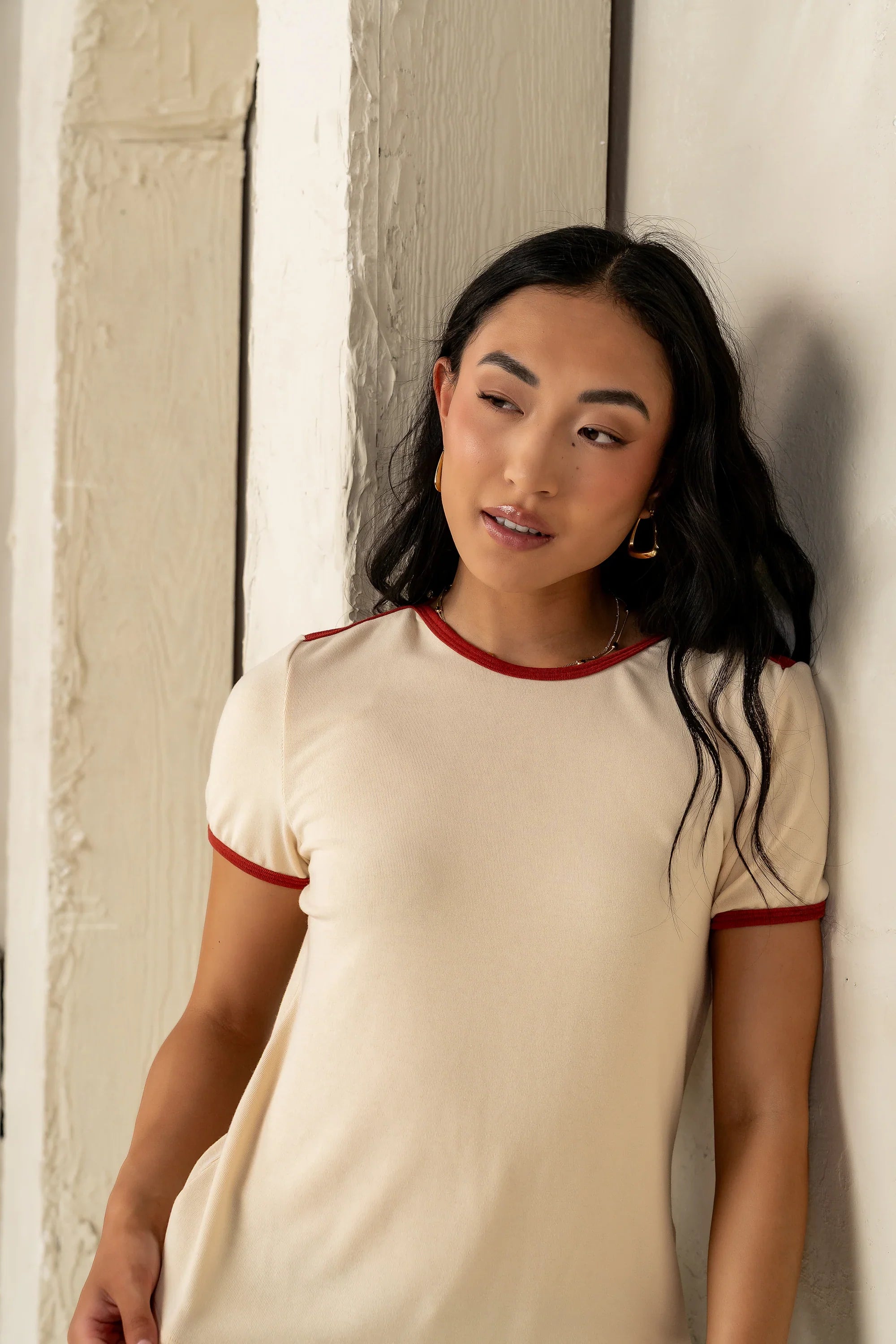 Goldie Contrast Tee