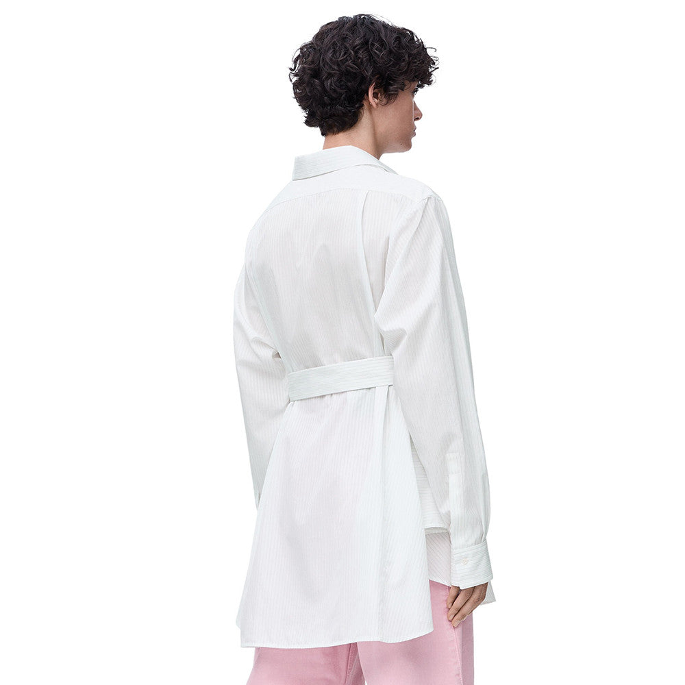 Loewe Belted Blouse in Cotton #315560