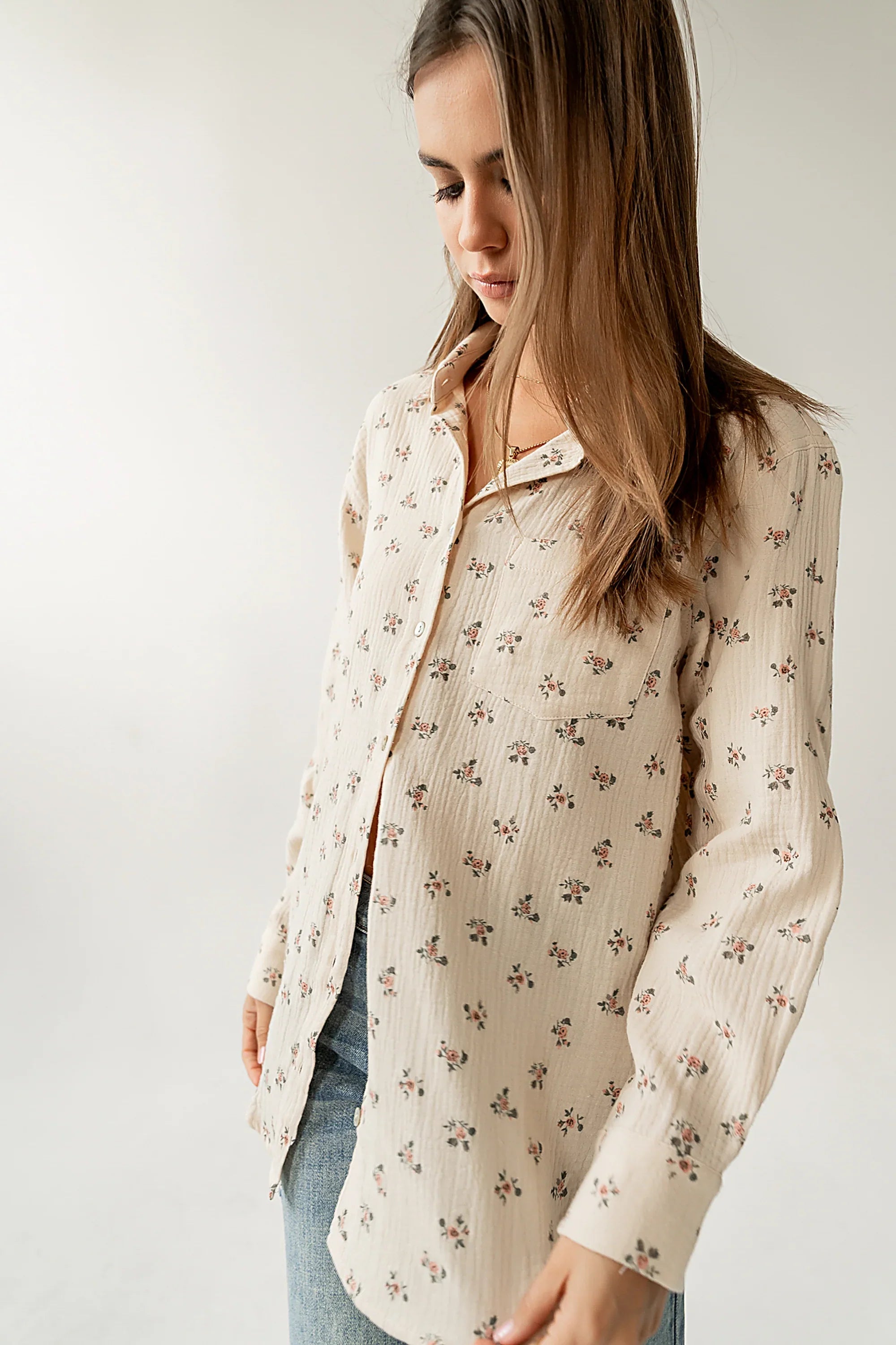 Harry Floral Button Up