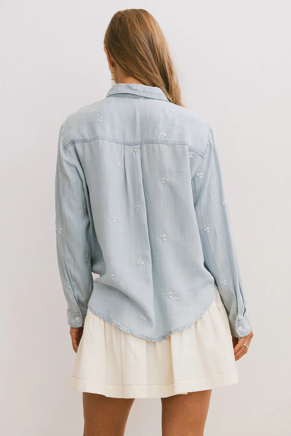 Cody Embroidered Button Up