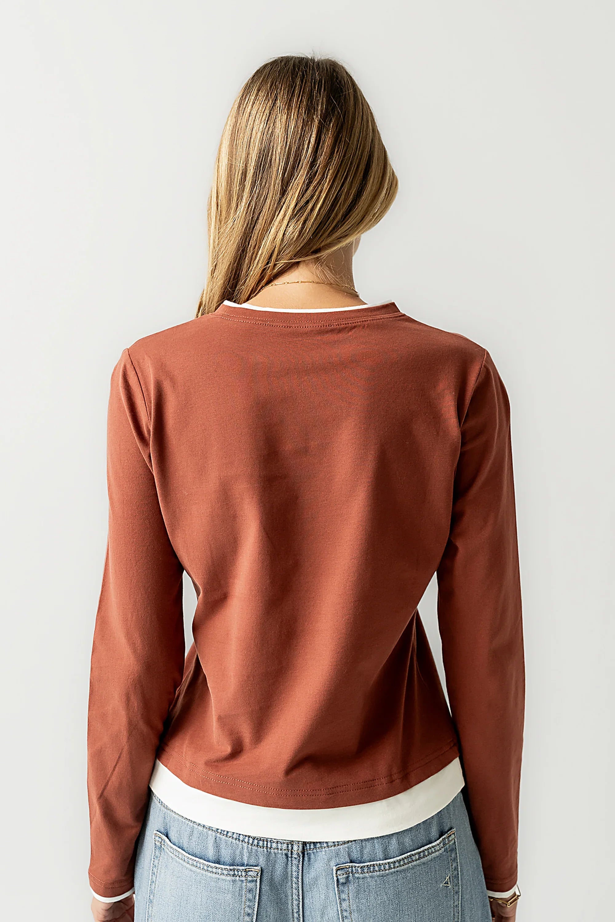 Destiny Double Layer Top in Rust
